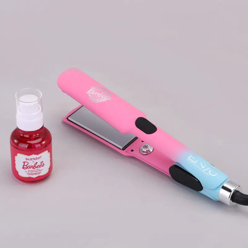 ENZO Professional Barbie Edition Wide Ceramic Hair Straightener