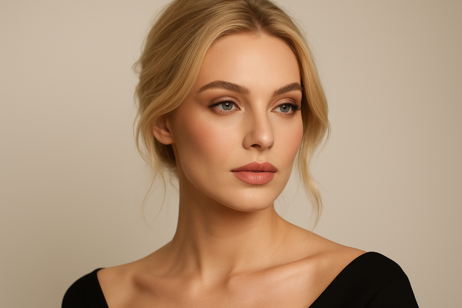 beauty model blonde